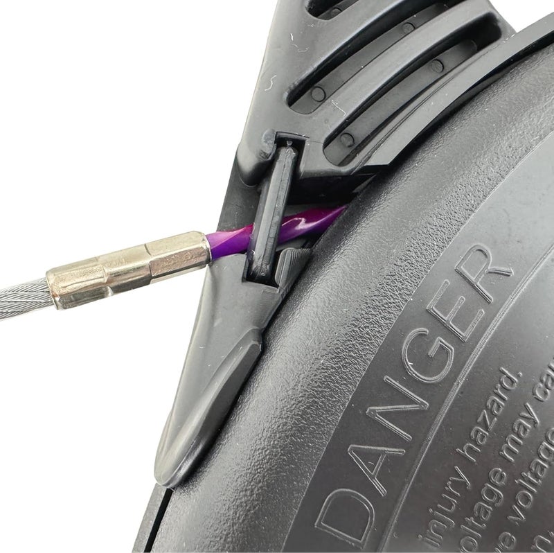 VGongTech 4mm 100ft Fish Tape Reel PET Cable Puller Cable Rods with Case Electrical Cable Puller Through Wall Wire Guide Device Threader - Image 4